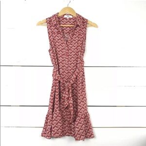 Likely revolve floral printed belted dress